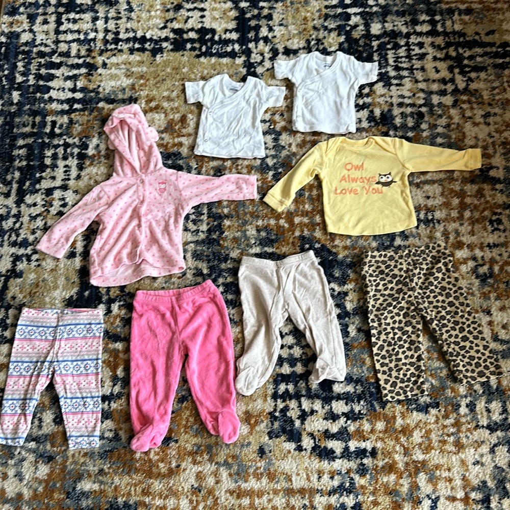 0-3 month clothing bundle